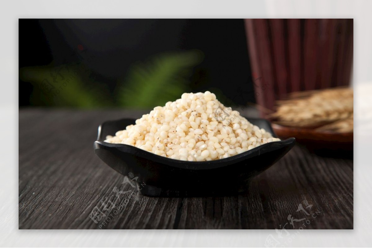 高粱米食物摄影实物摄影