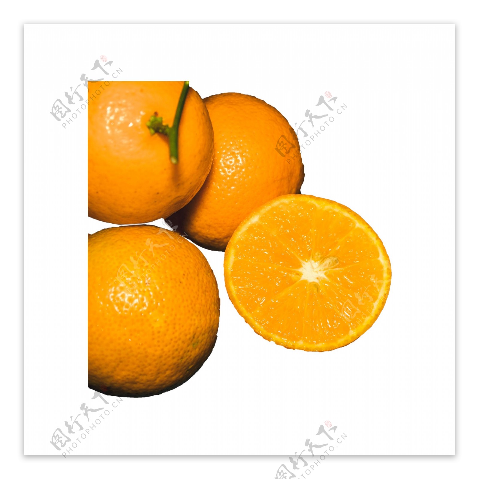 橙子实物实拍png免抠