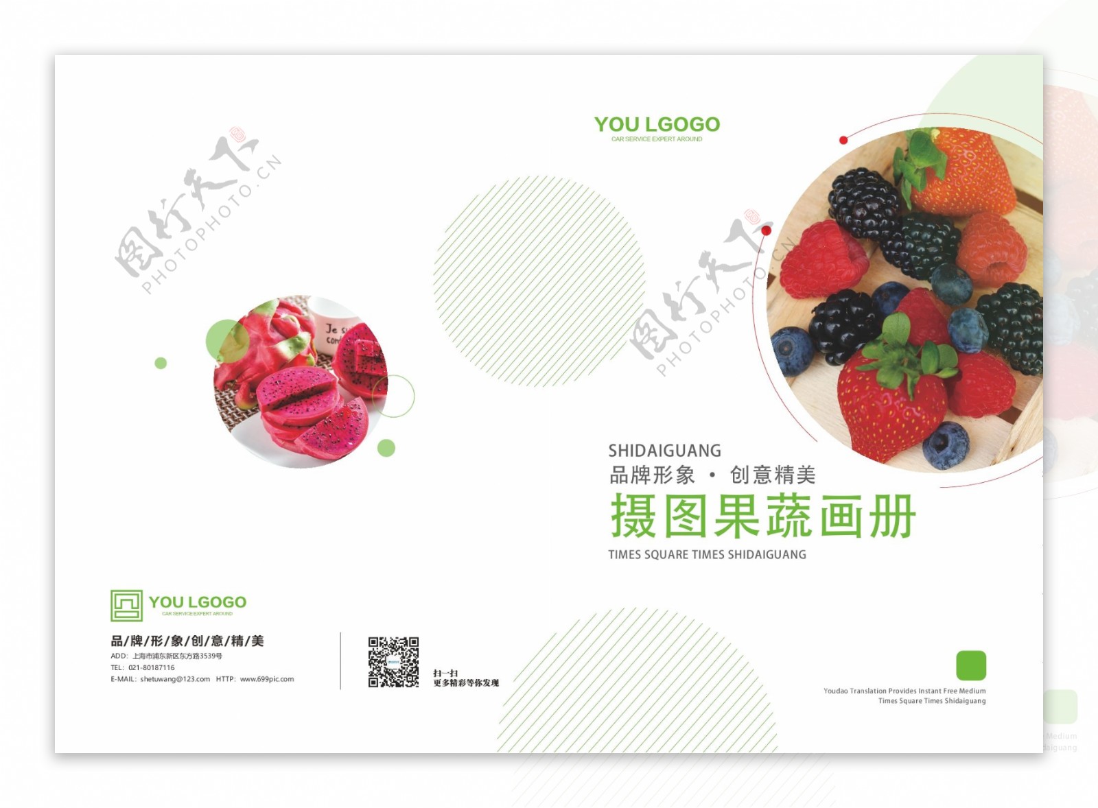 新鲜果蔬食品画册整套