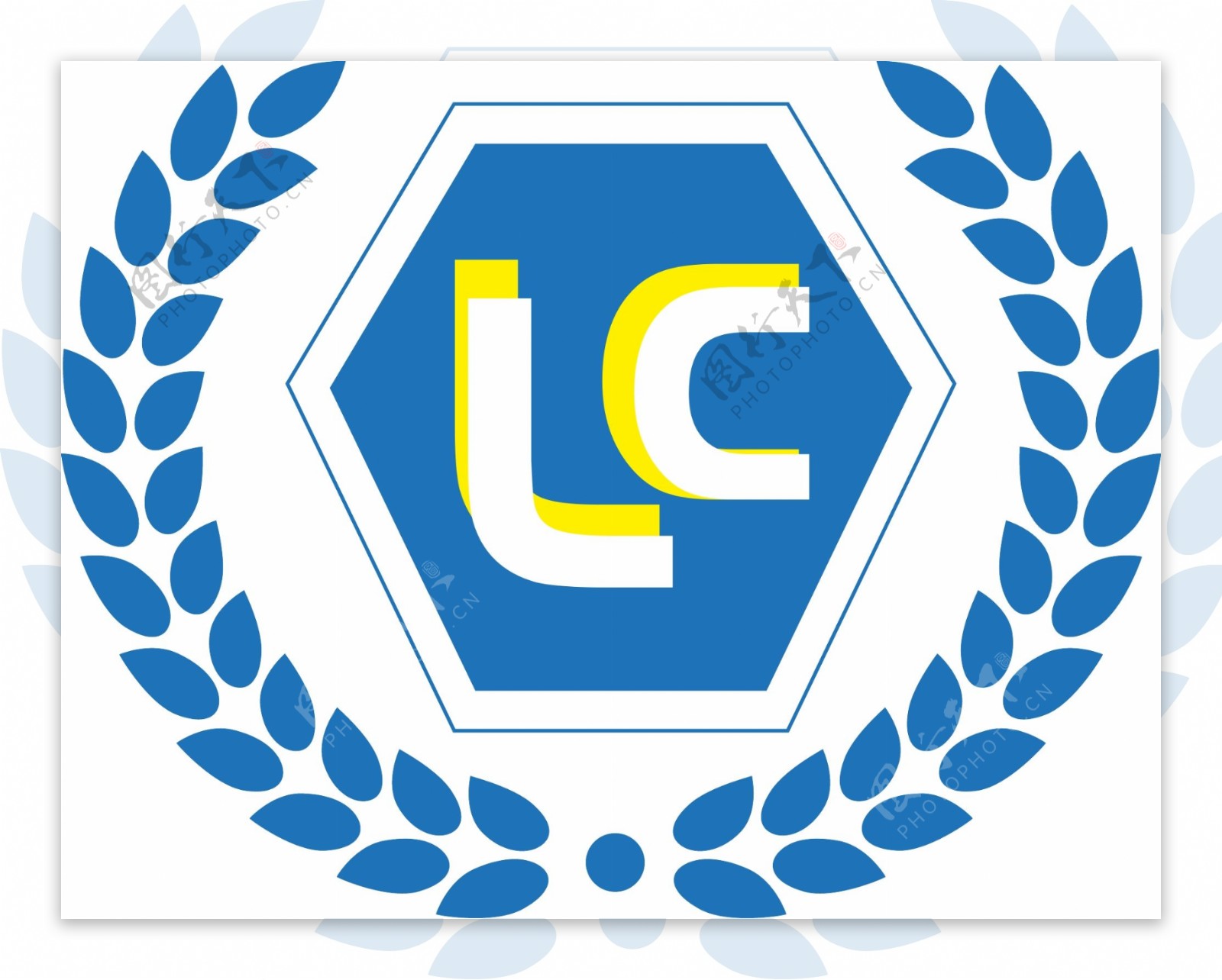 原创lc字母企业logo
