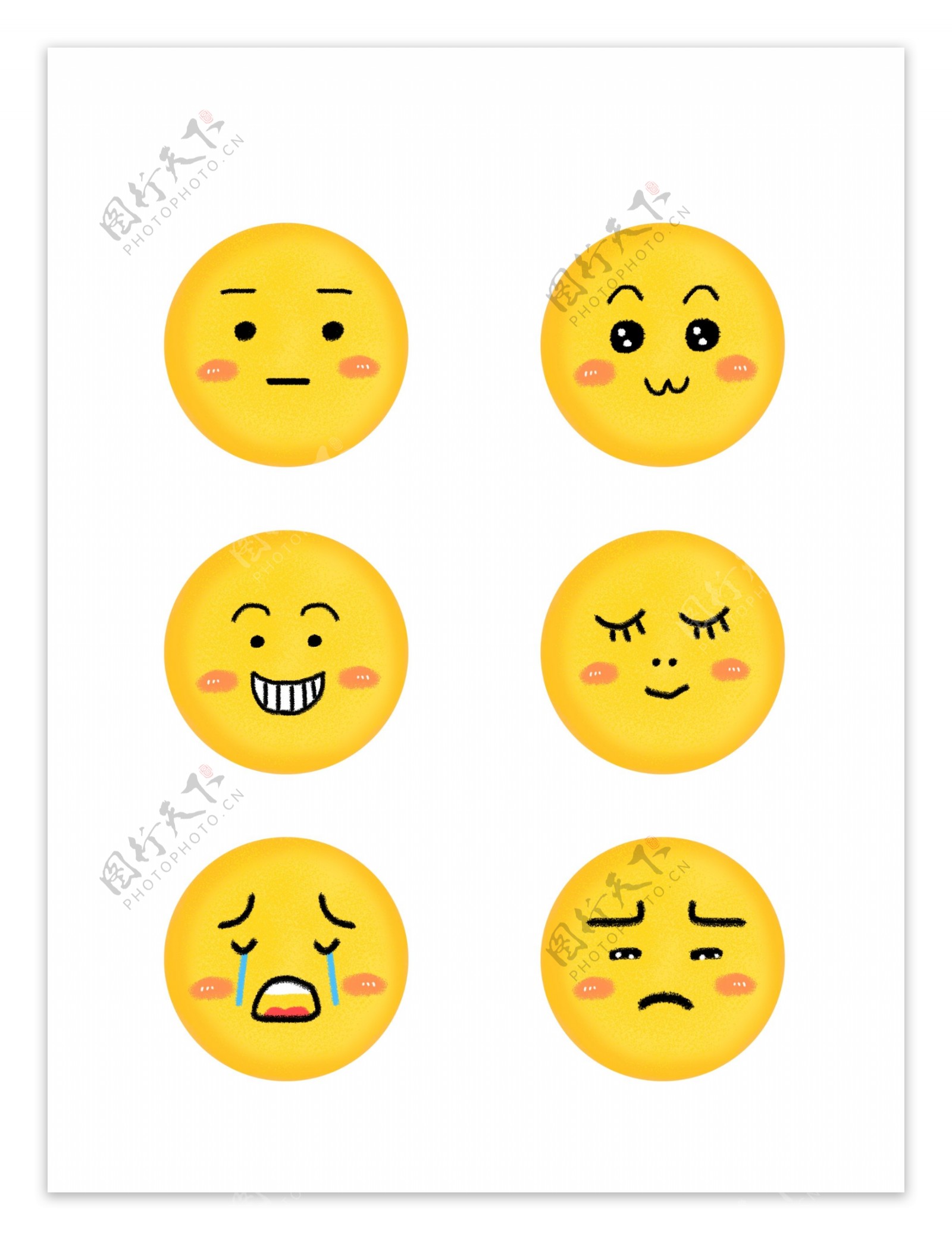 emoji手绘可爱表情