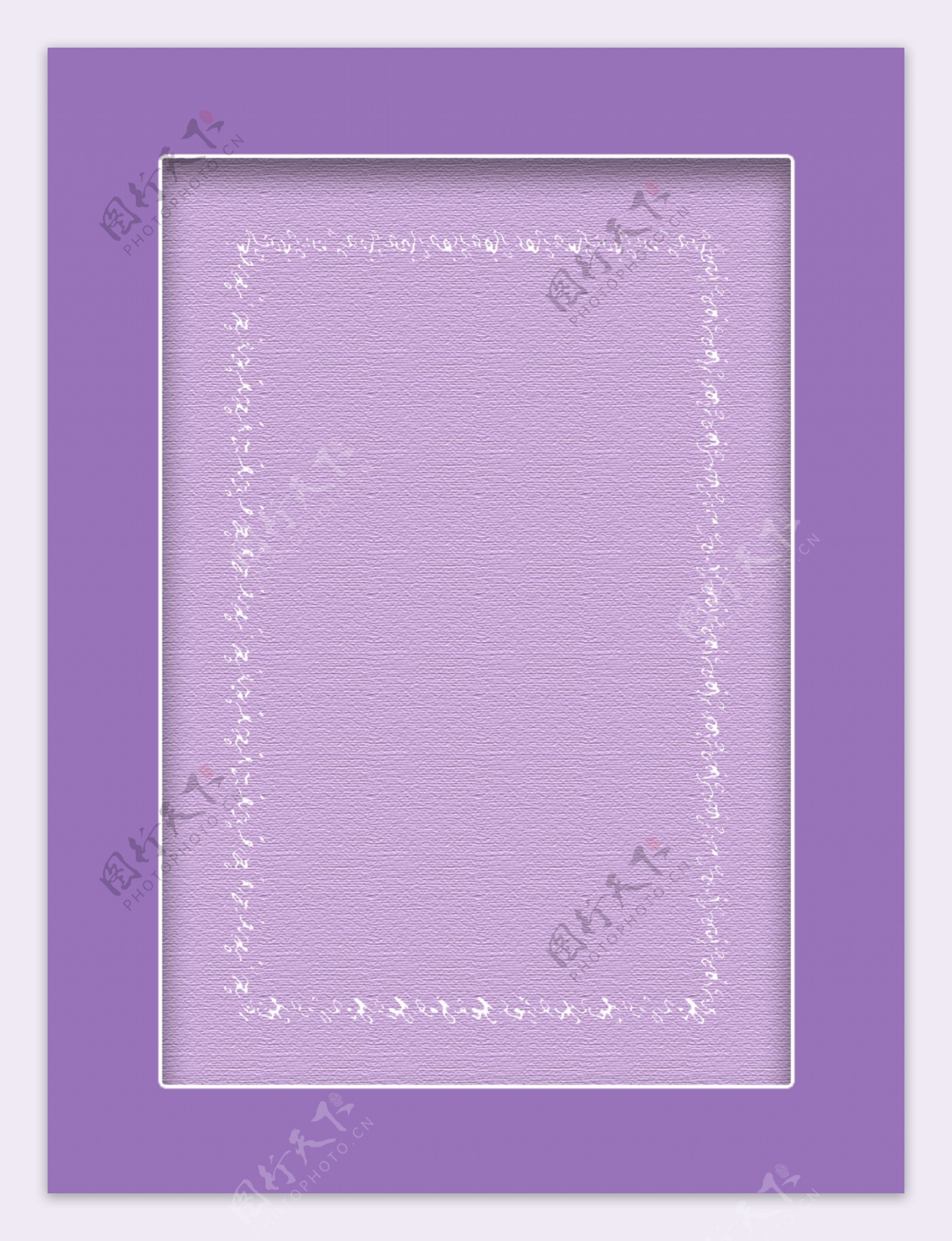创意微立体纹理紫粉边框背景