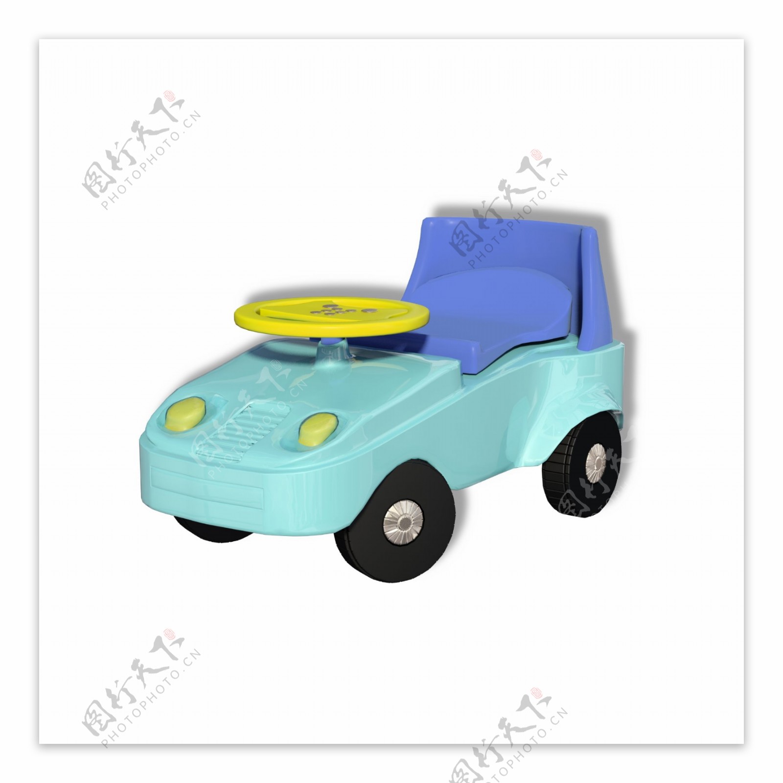 塑料彩色儿童汽车