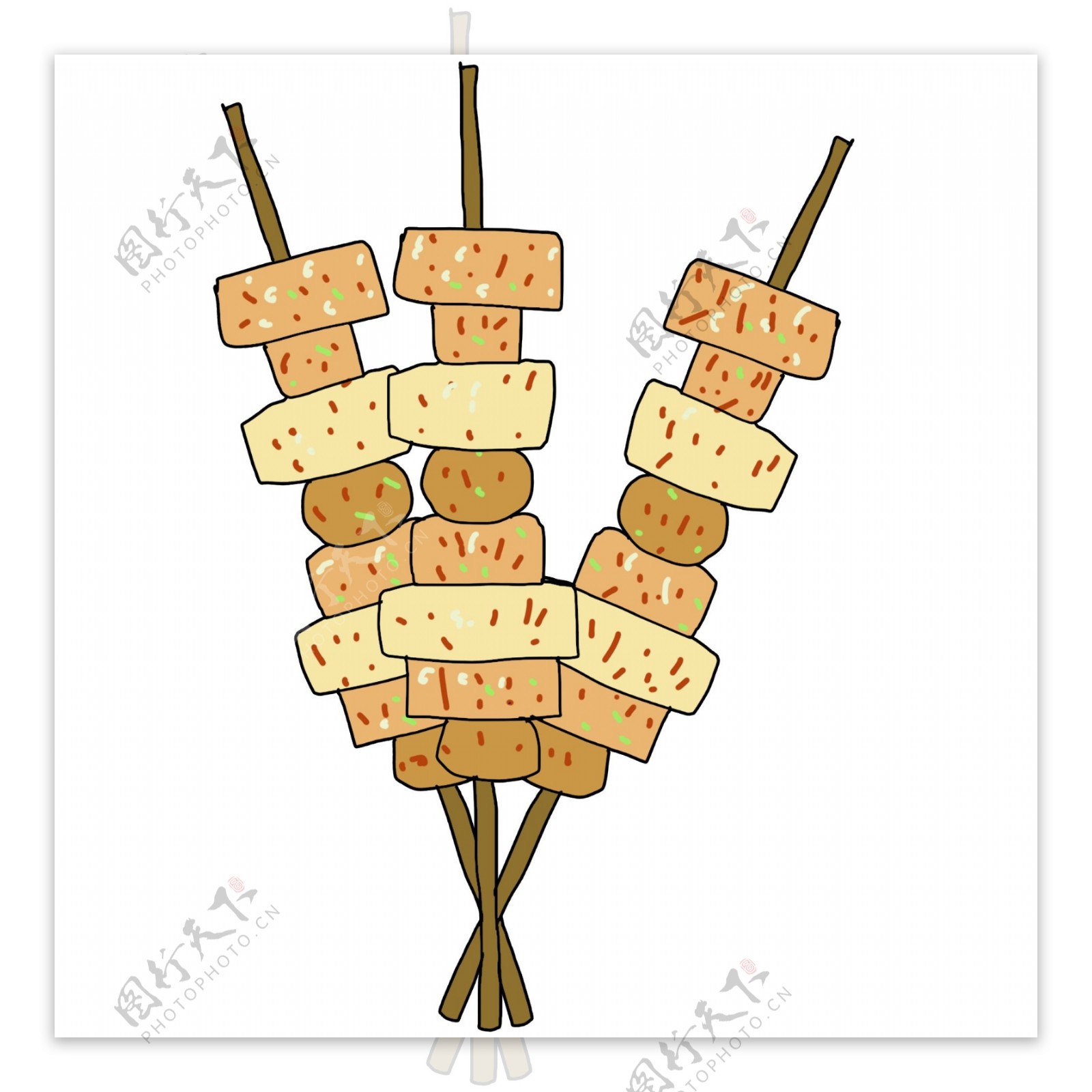 烧烤串串小吃插图