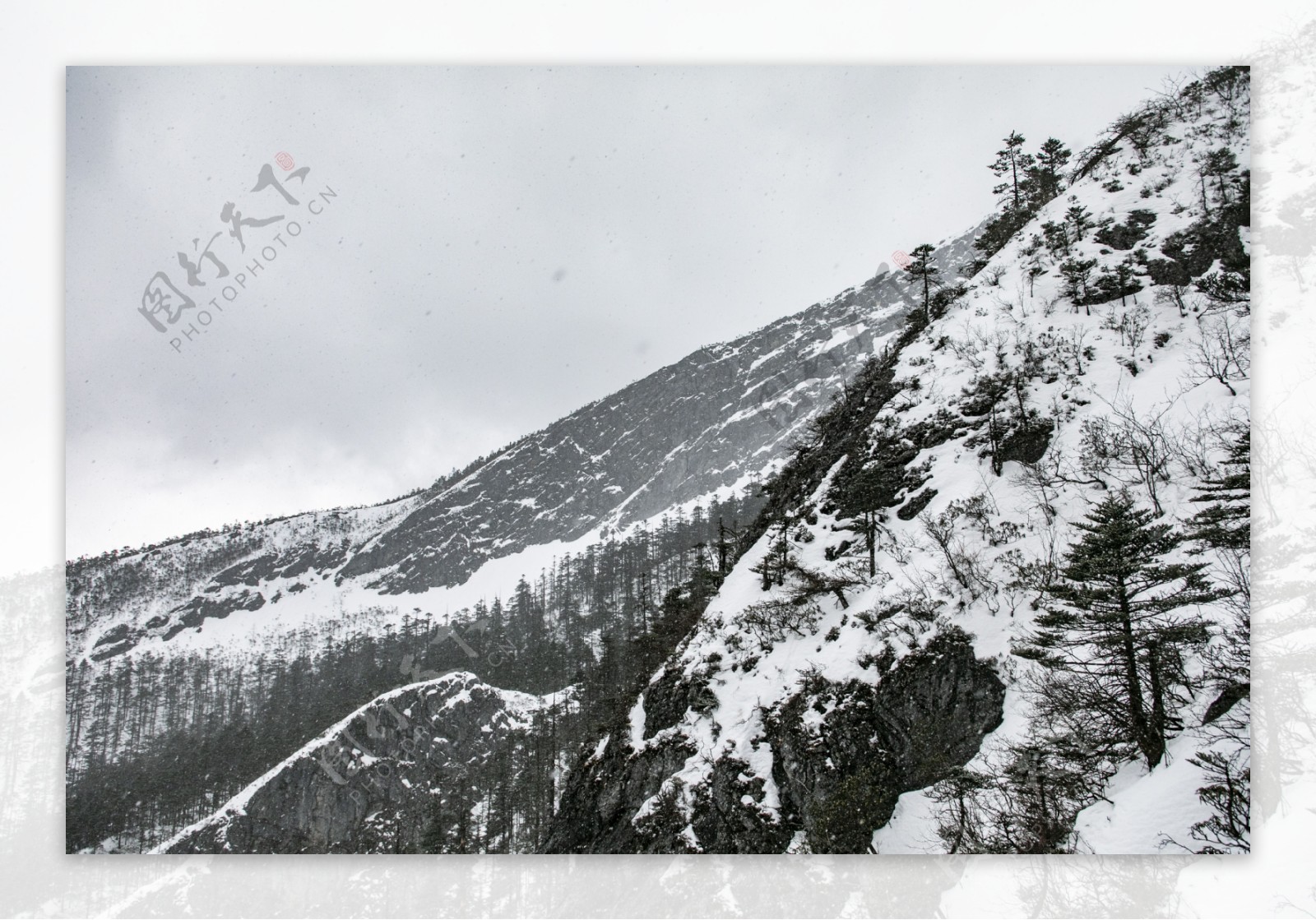 雪峰雪景自然风光11