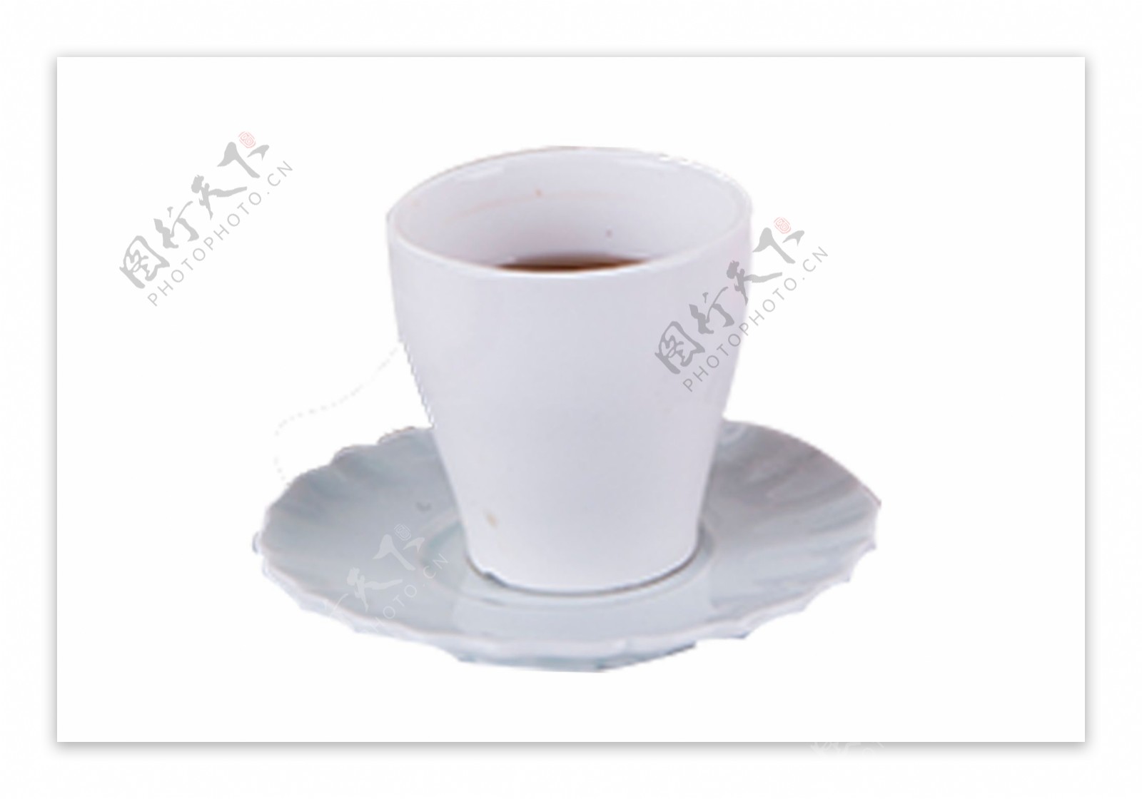 白色陶瓷杯子咖啡杯