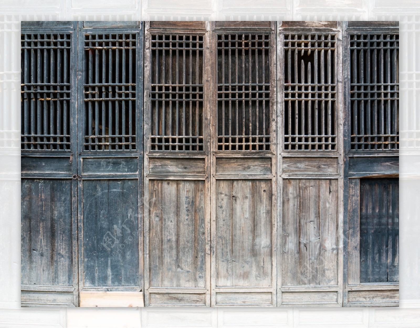 复古古代古风木质门