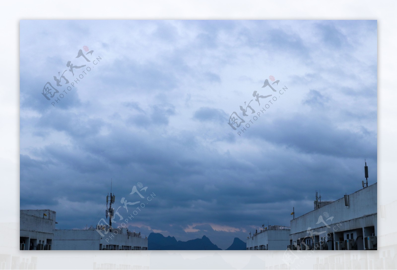 桂林天气风景摄影图