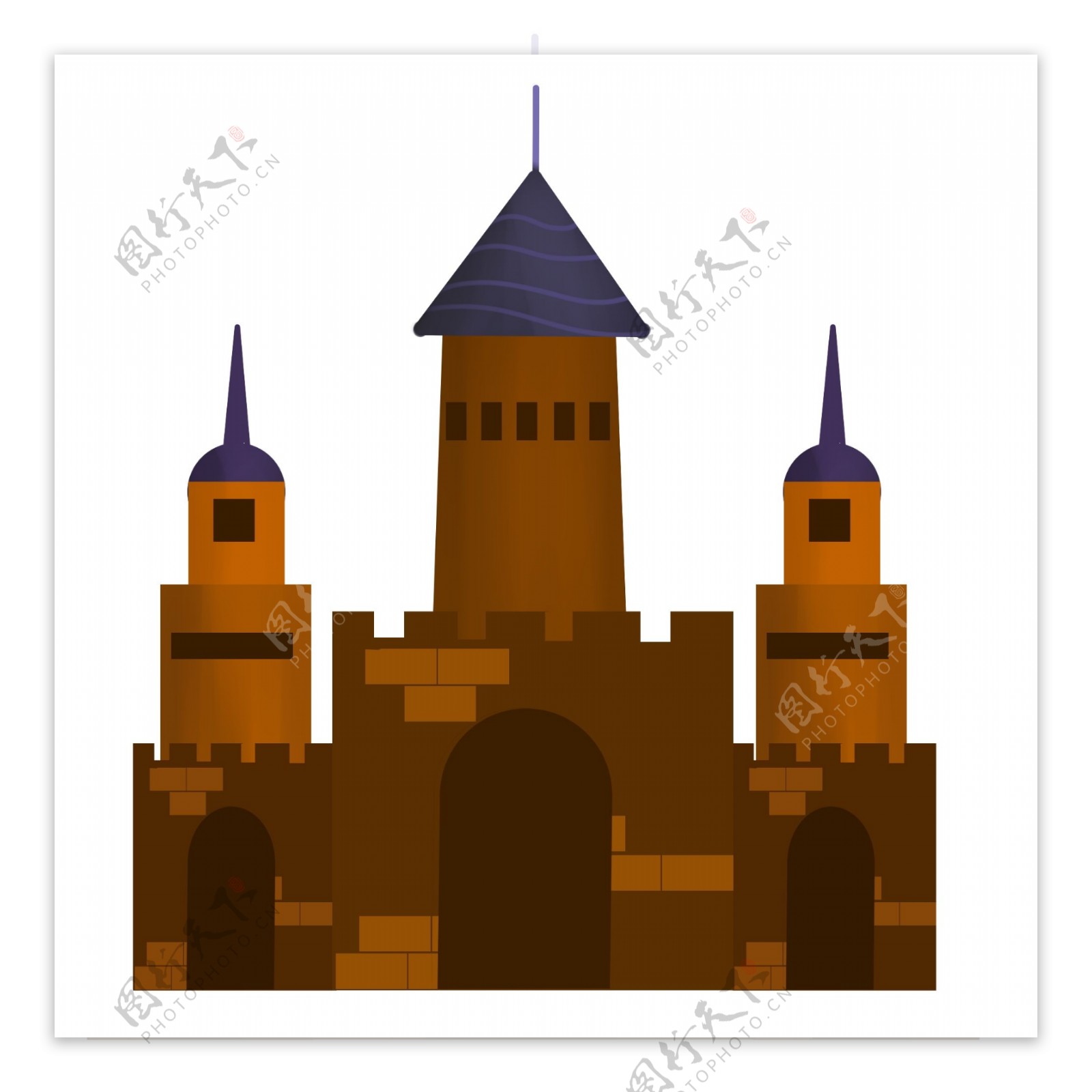 城门城墙城堡建筑