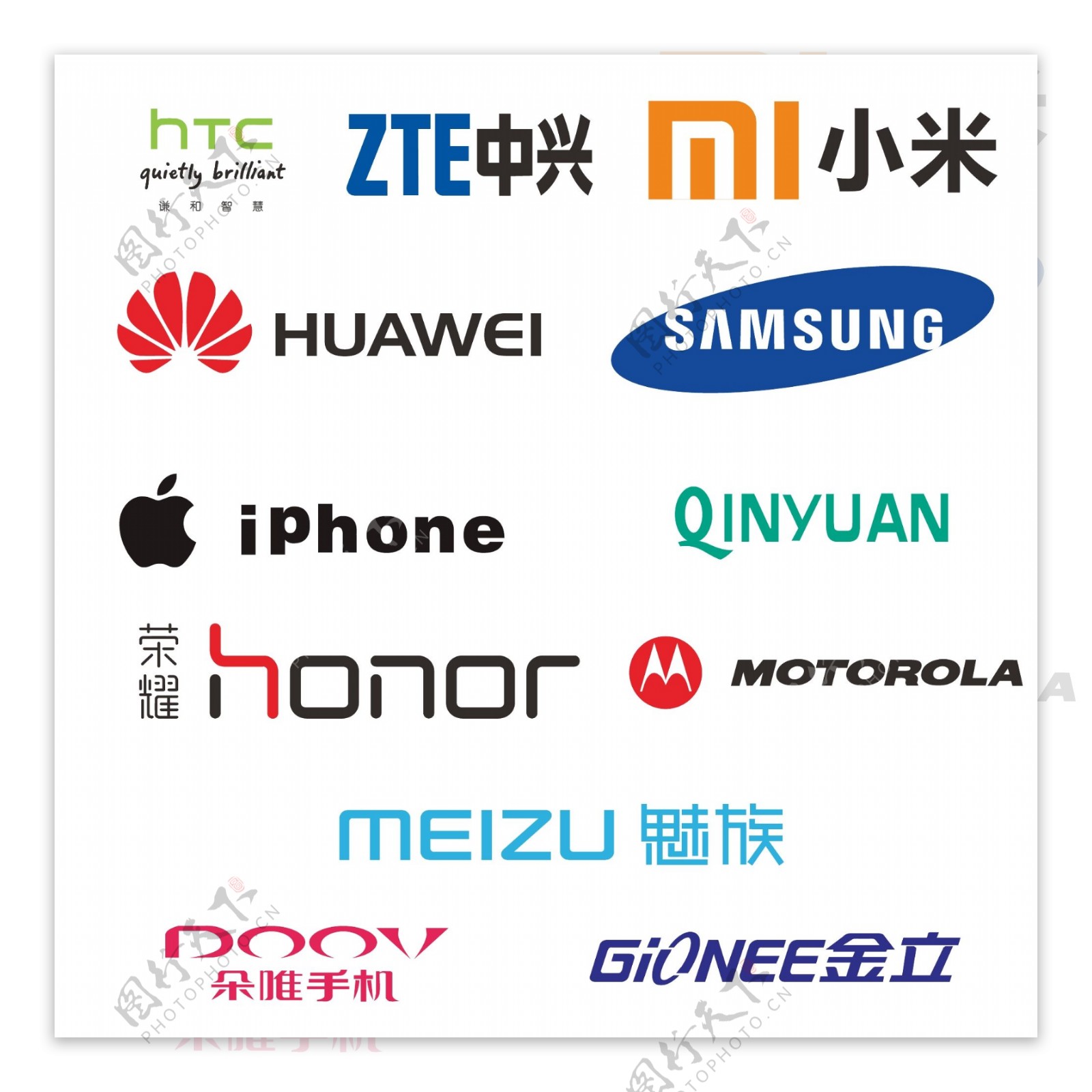 手机品牌logo