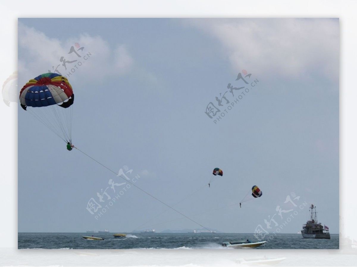 泰国海上降落伞