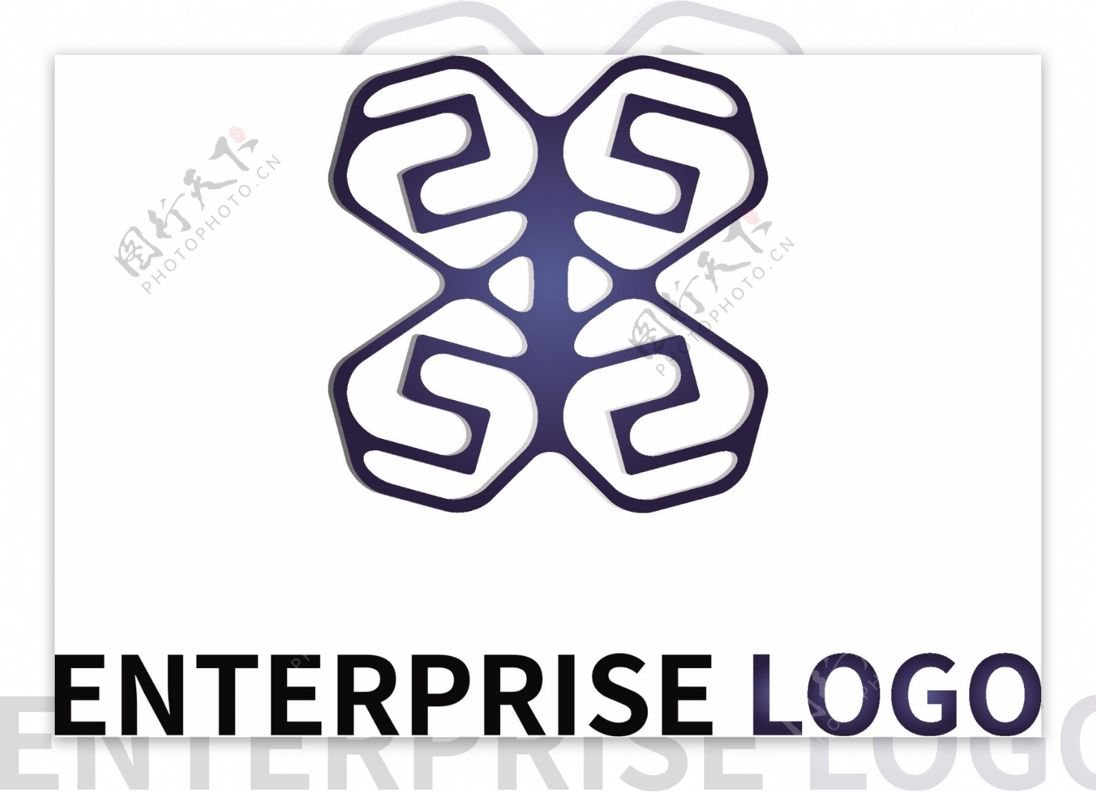 商务古风logo