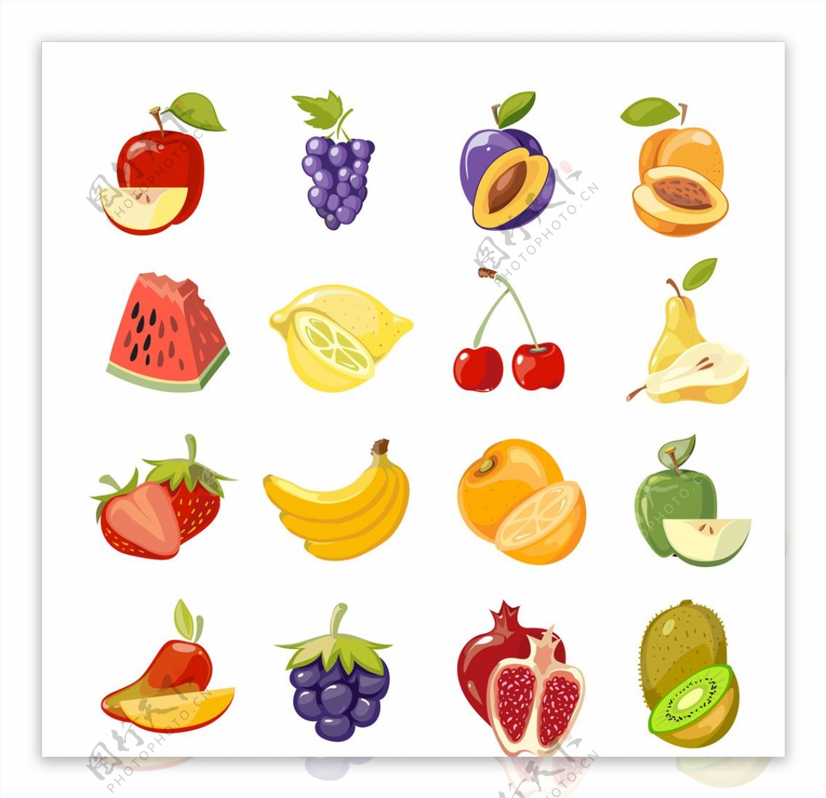 水果背景墙