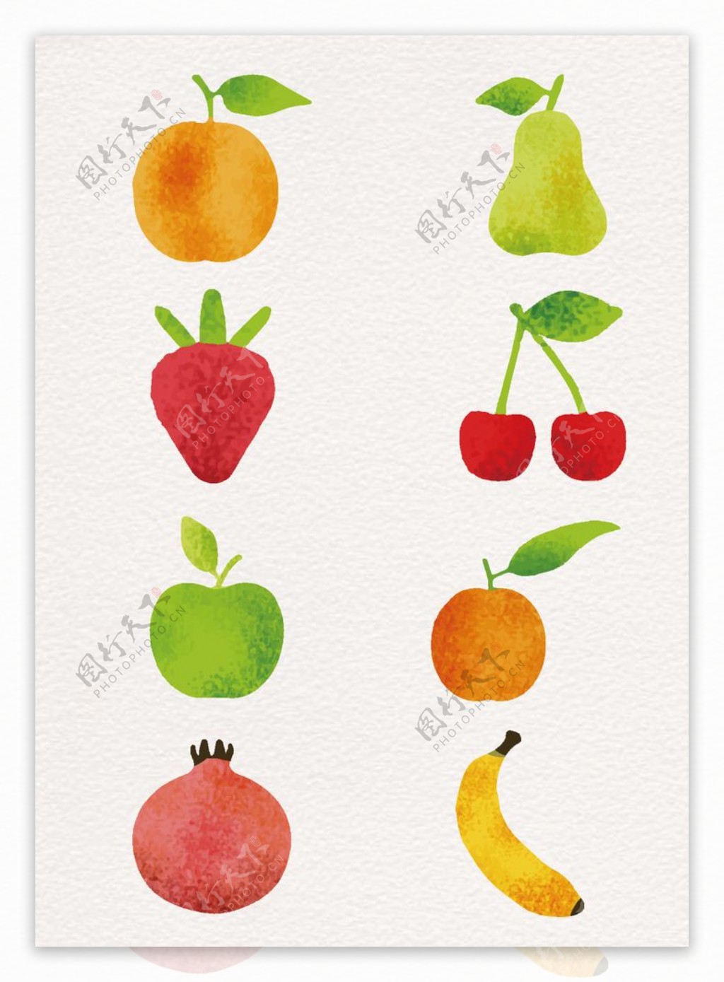 矢量水果图