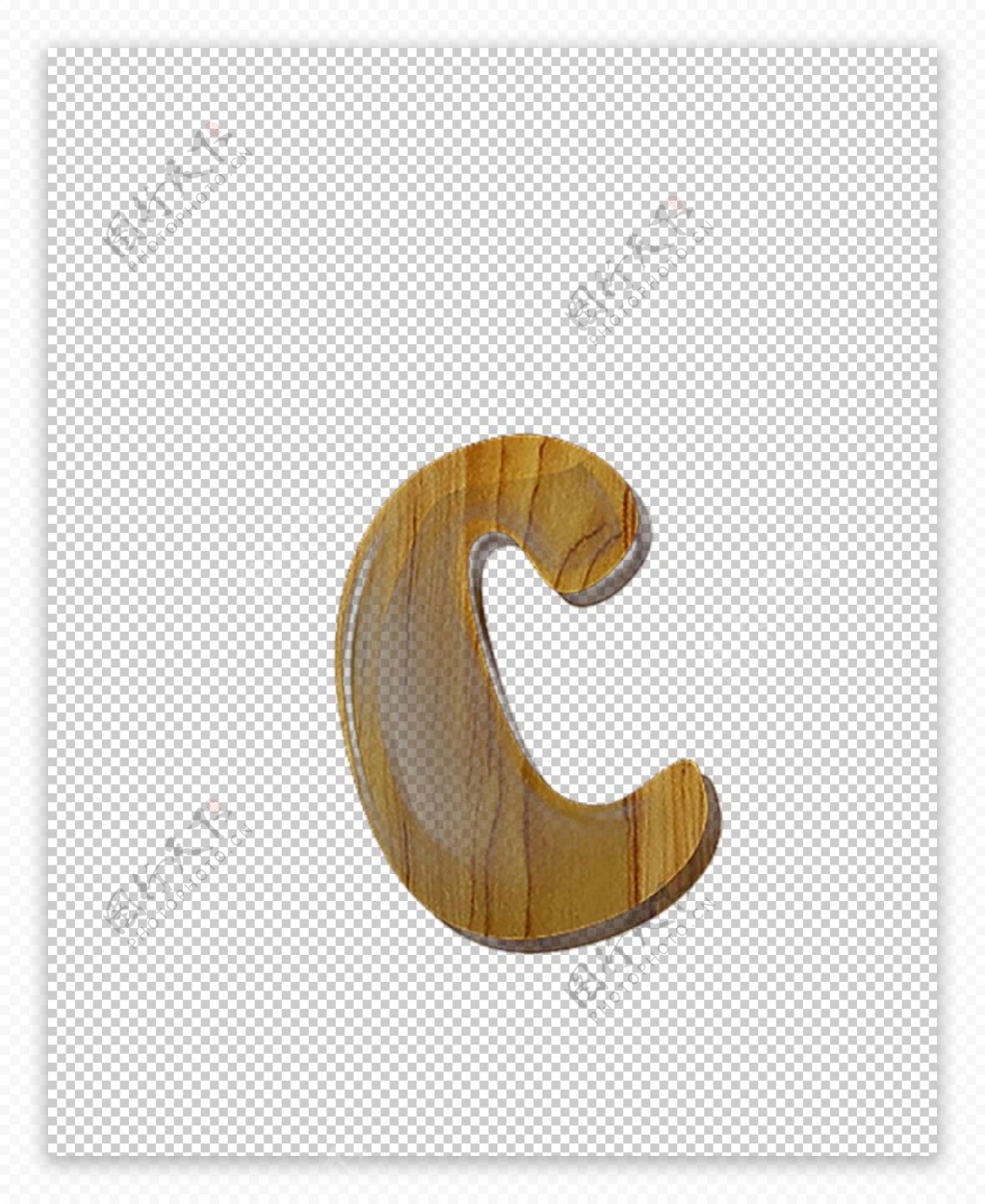 木制字母