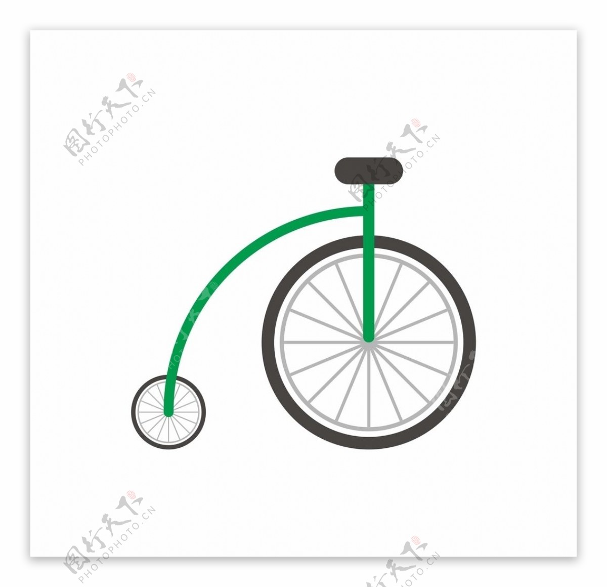 卡通单车自行车