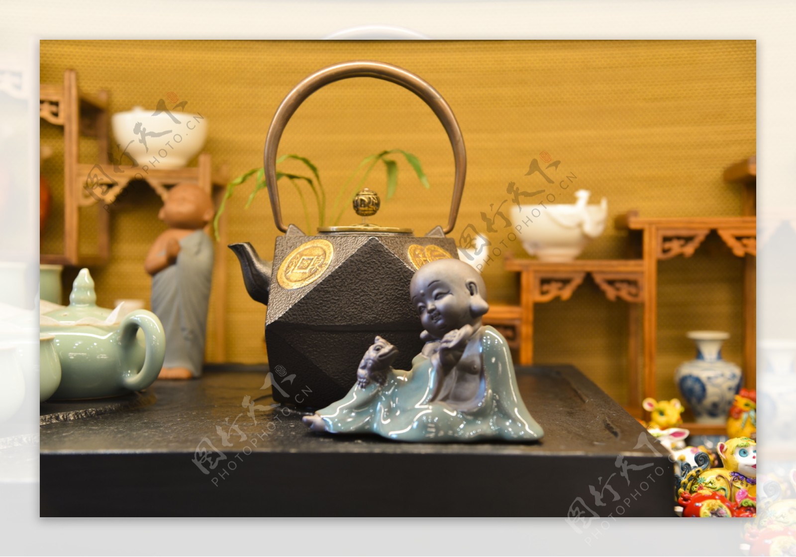 中国古藏古董水壶