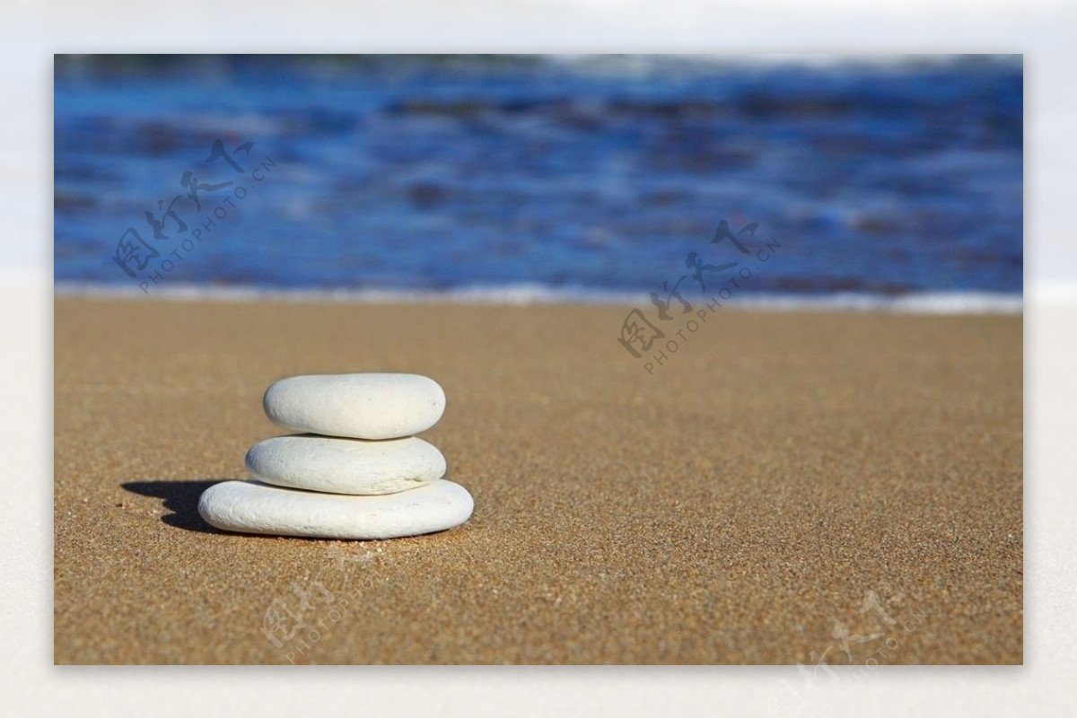 海滩卵石