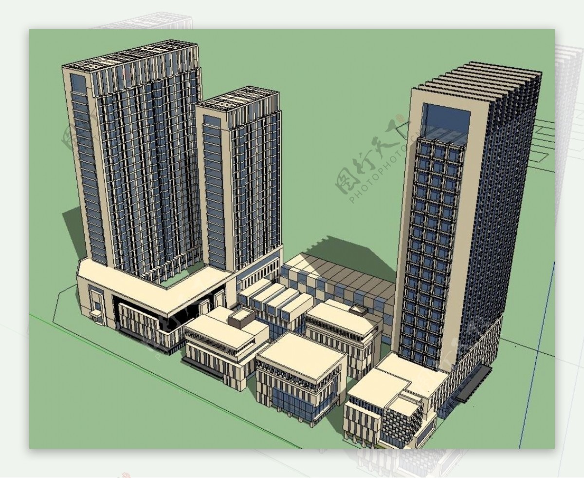 建筑SketchUp构件