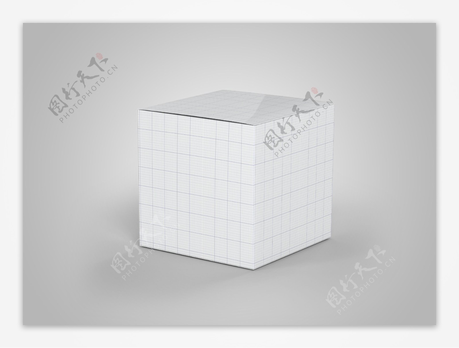 3C电子产品纸盒包装效果图样机