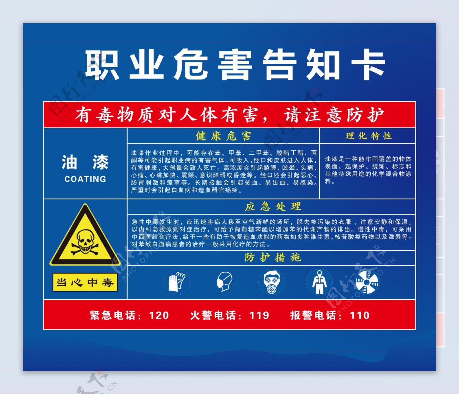 职业危害告知职业病危害