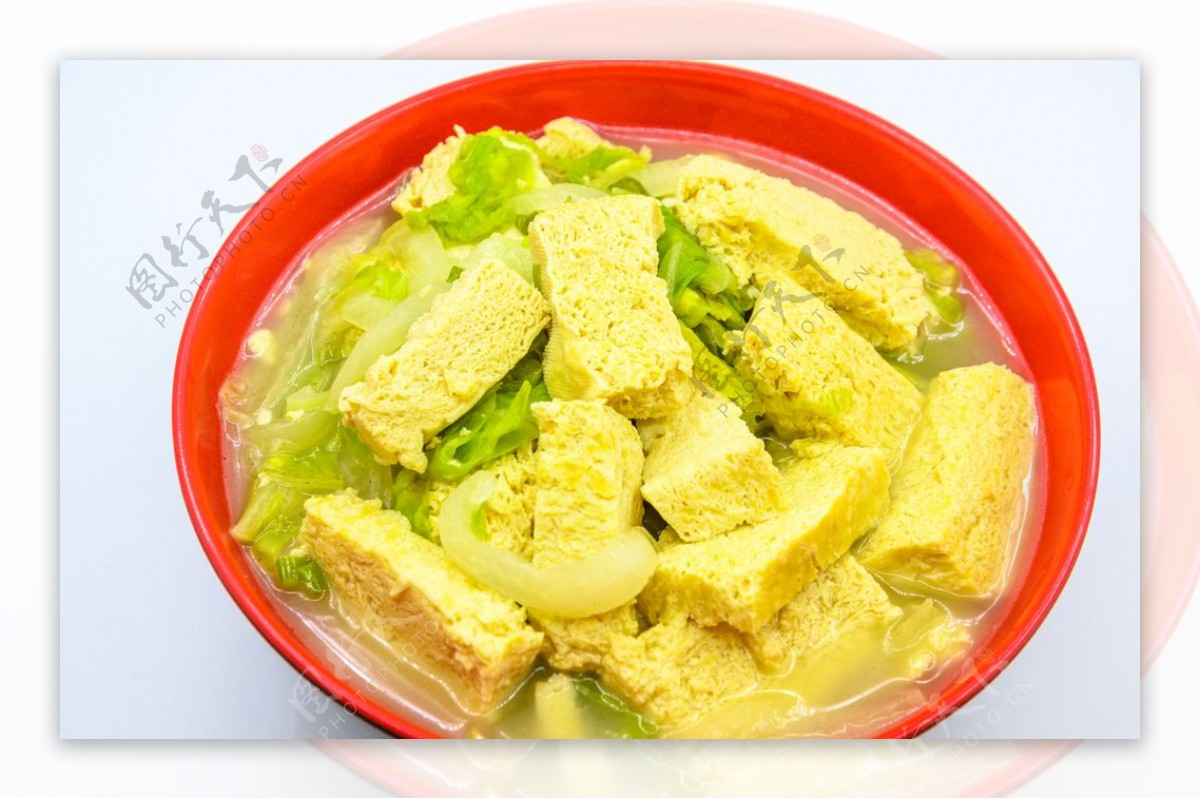 酸菜炖冻豆腐