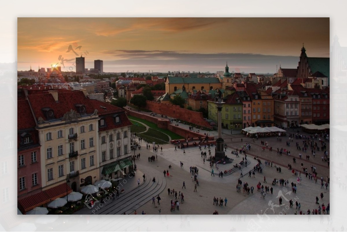 波兰华沙建筑景观摄影