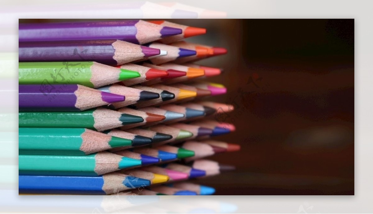 彩色铅笔高清