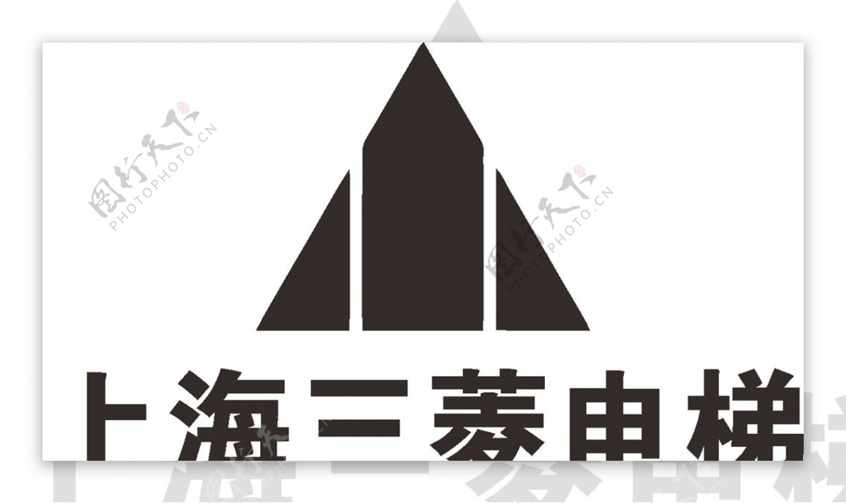 上海三菱电梯LOGO工程