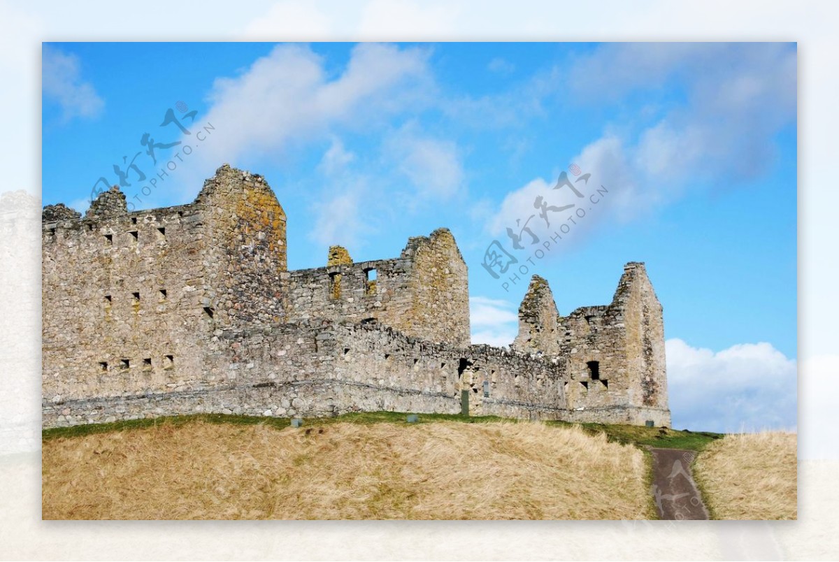 城堡苏格兰废墟