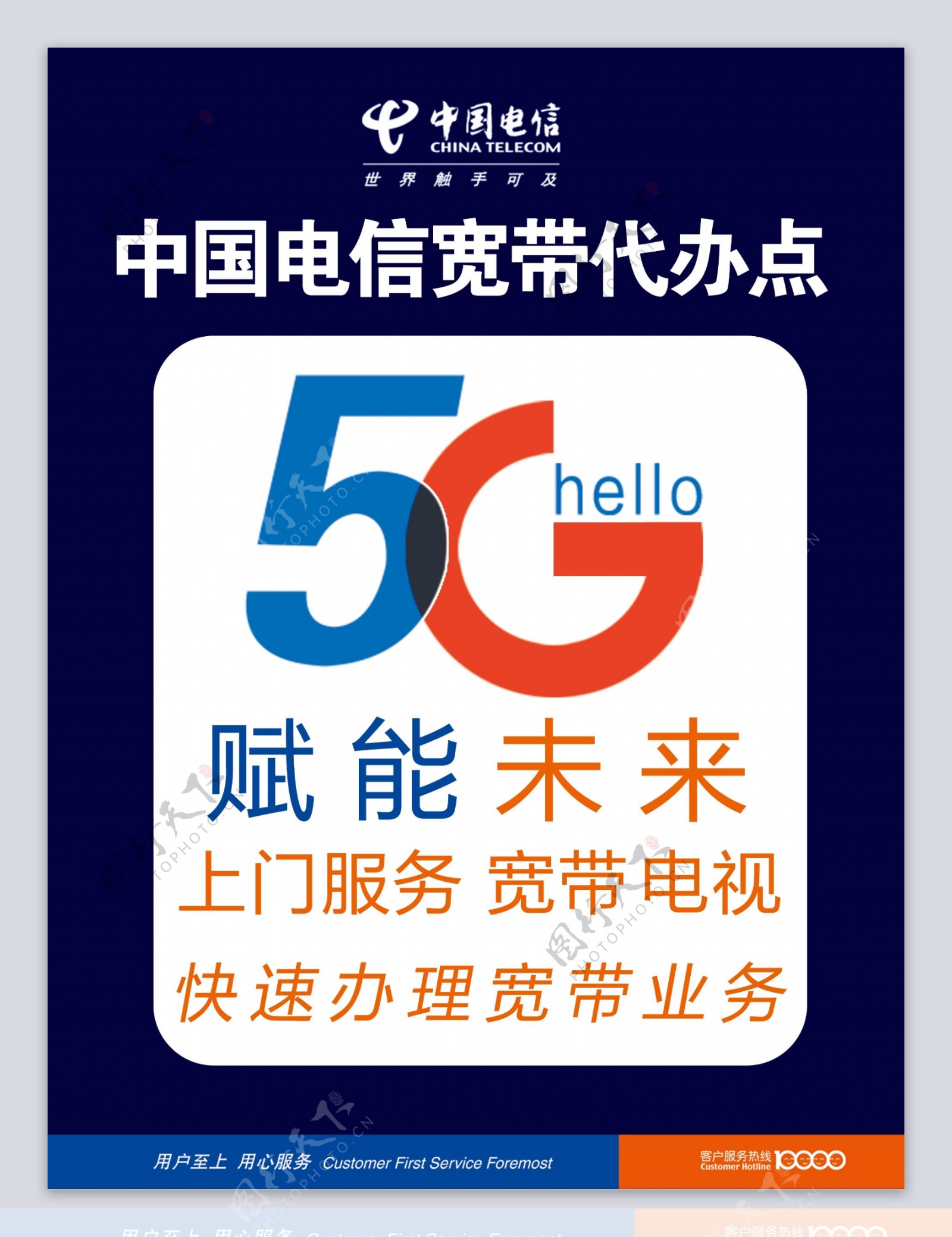 电信5G中国电信宽带代办点