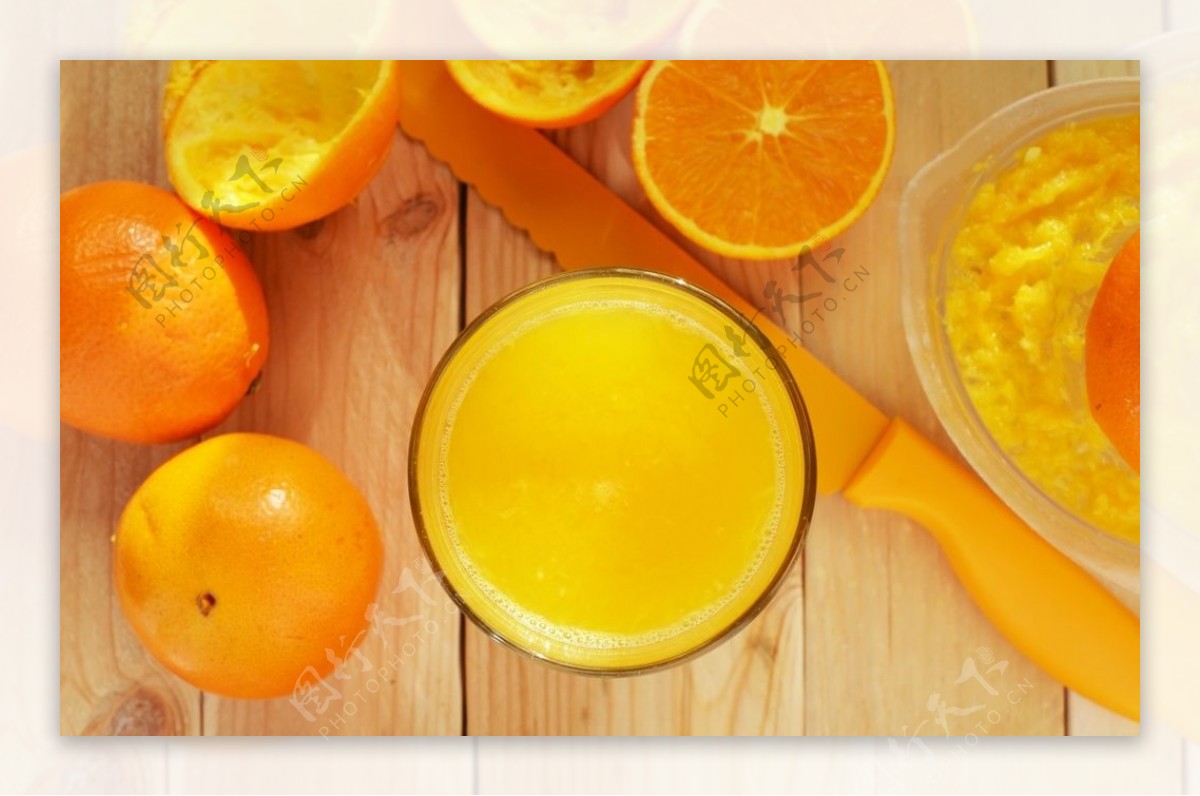 橘子橙子橙汁