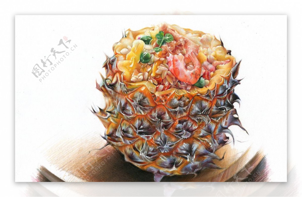 海鲜菠萝饭