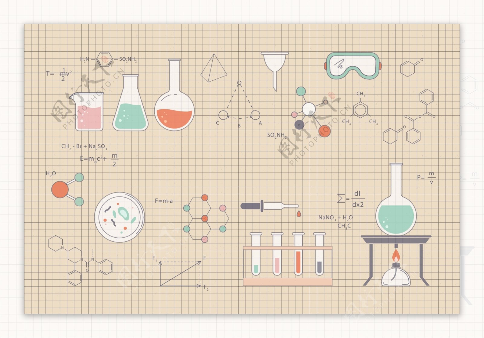 矢量科学实验器材