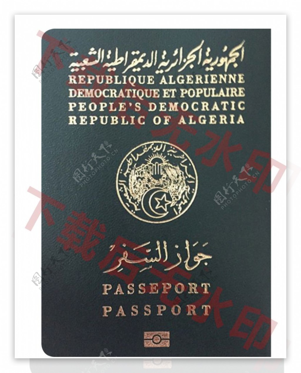 阿尔及利亚护照