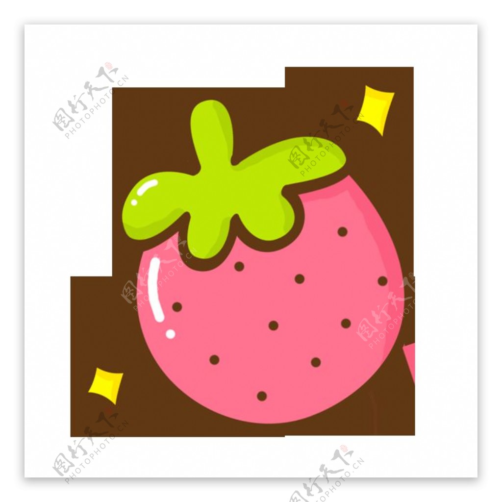 手绘儿童卡通草莓 设计图__水果_生物世界_设计图库_昵图网nipic.com