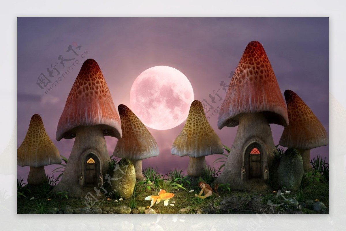 幻想世界蘑菇