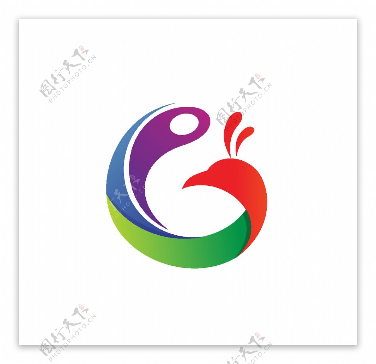孔雀logo