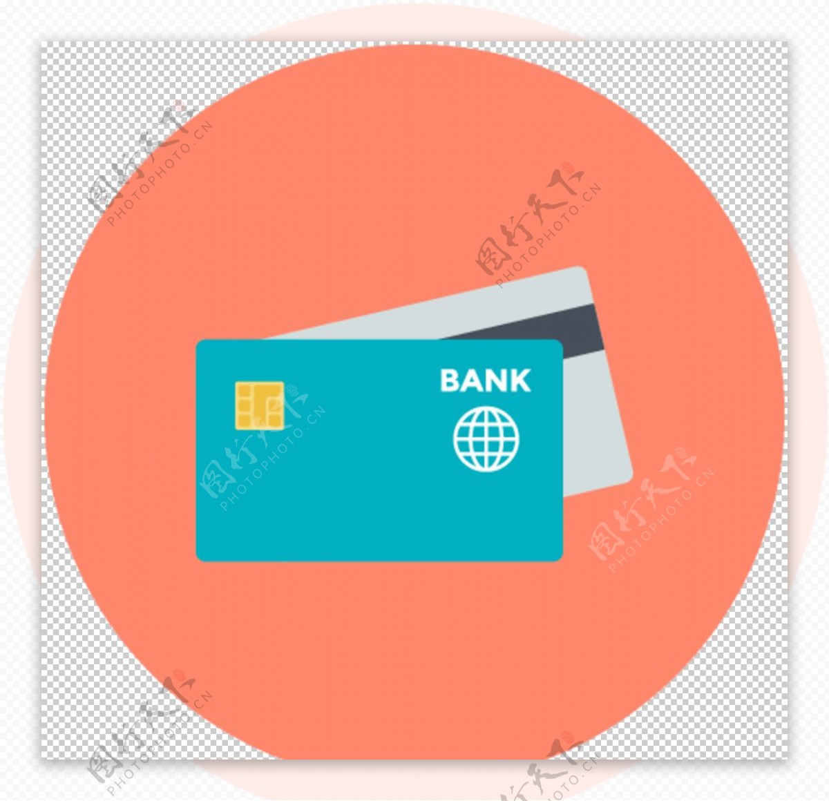 银行卡图标