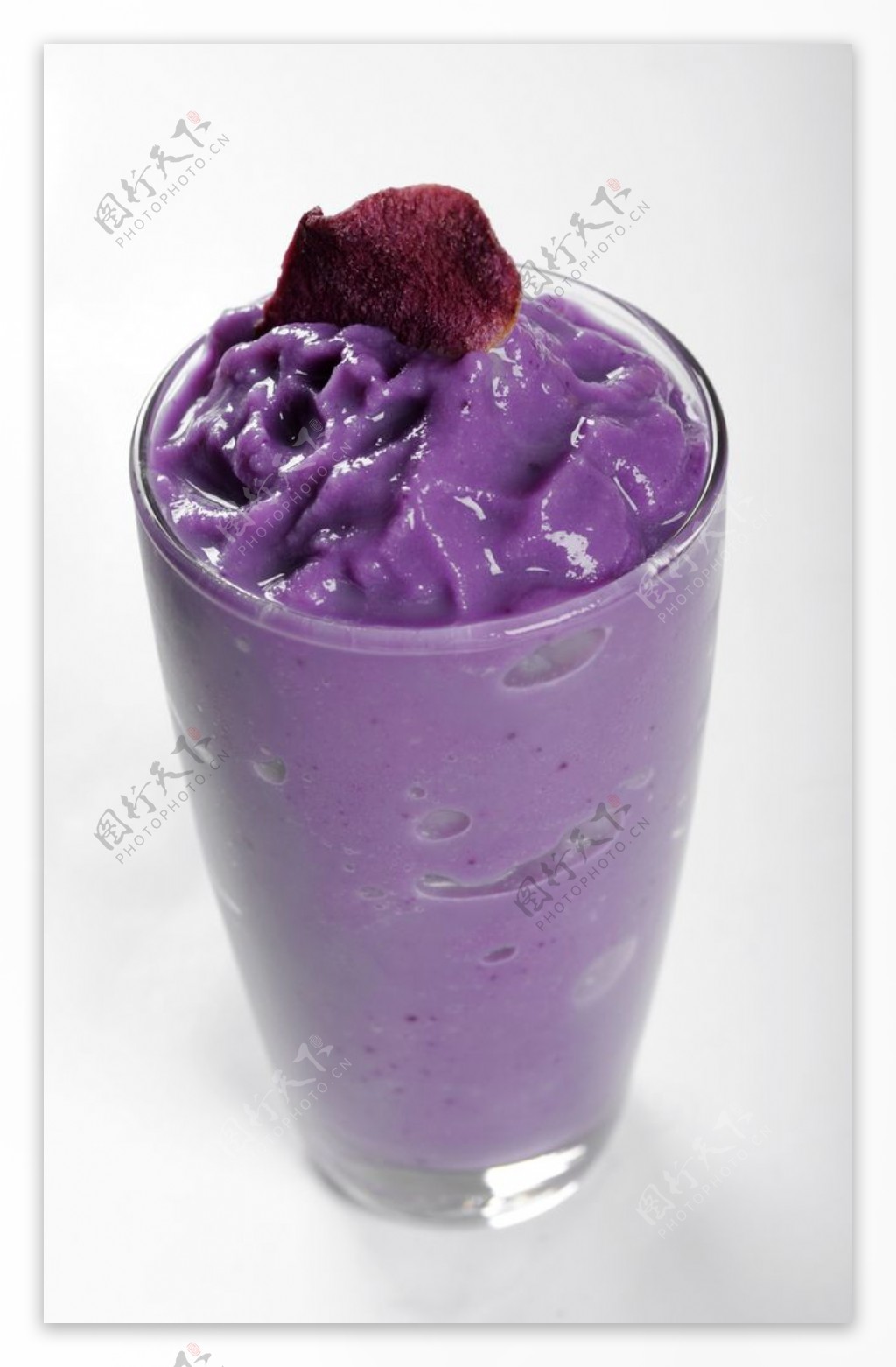 紫薯沙冰奶茶