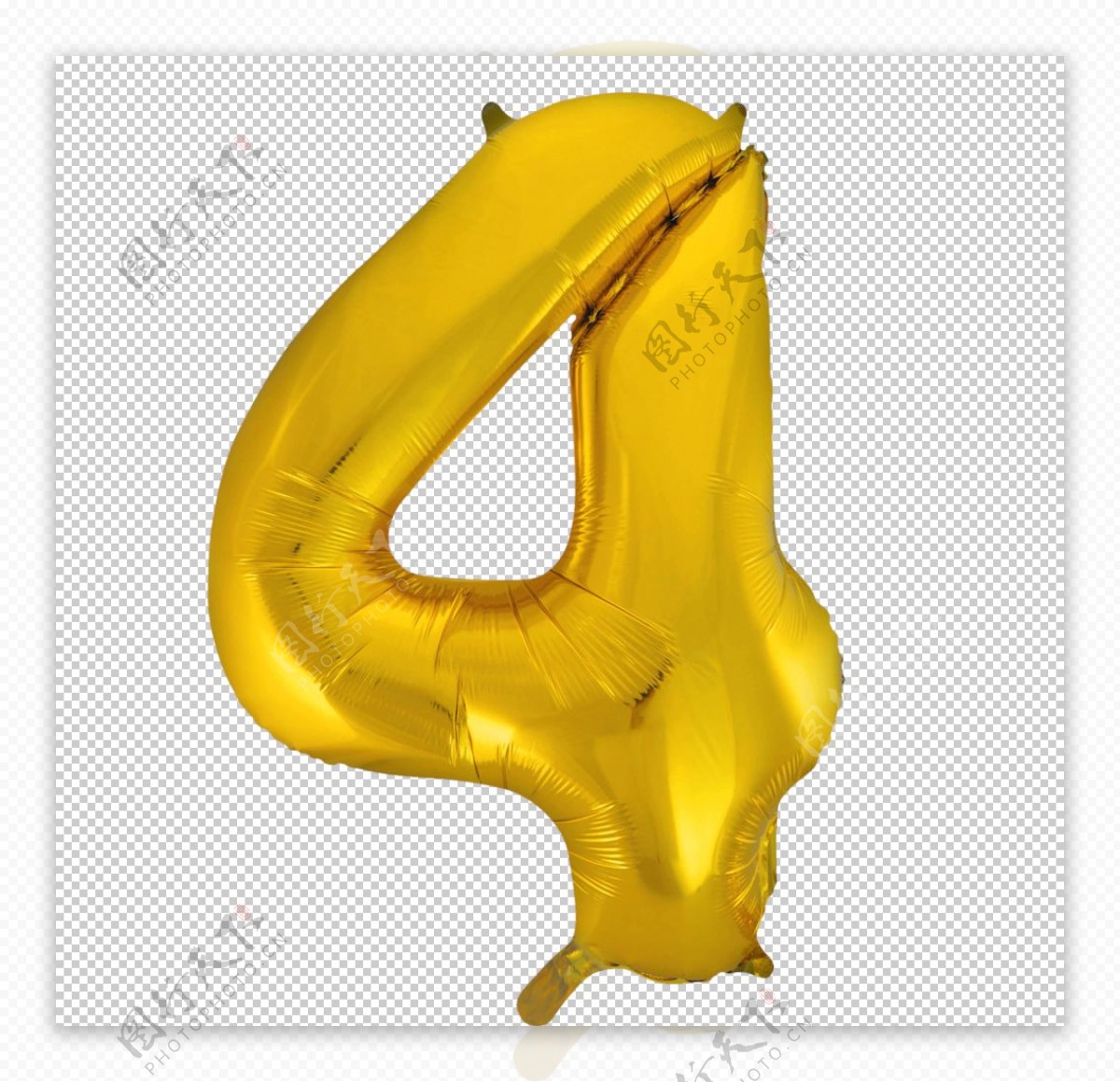 金色气球字4