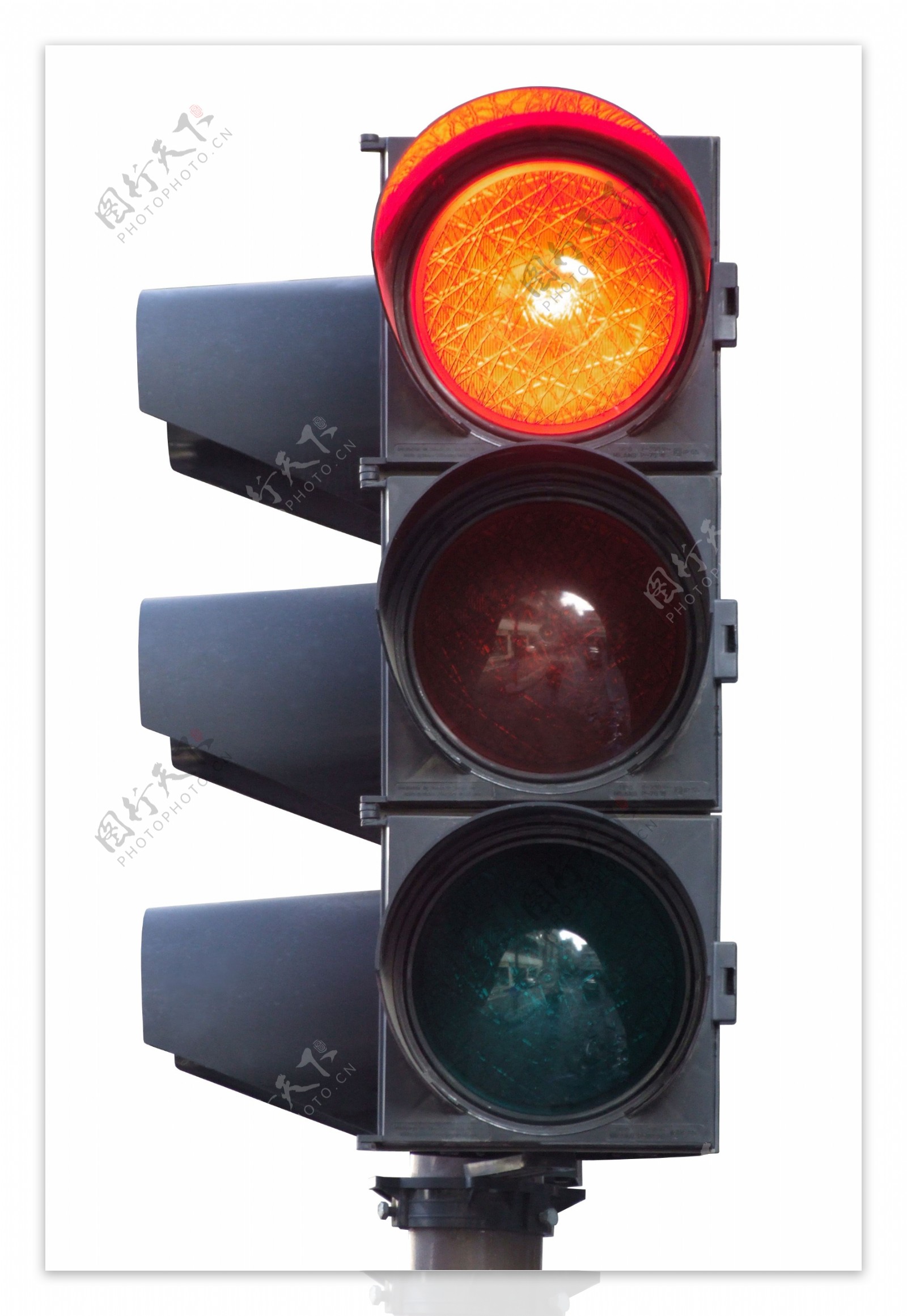 红绿灯信号灯合成海报素材