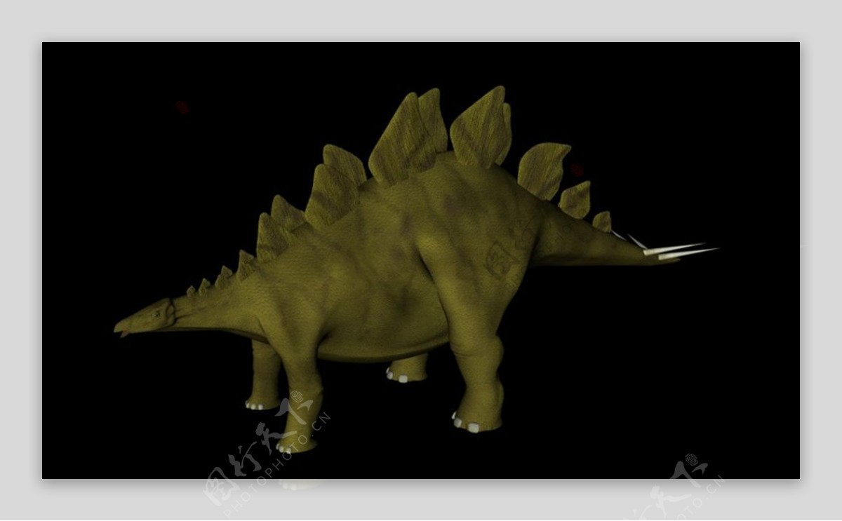 C4D恐龙模型
