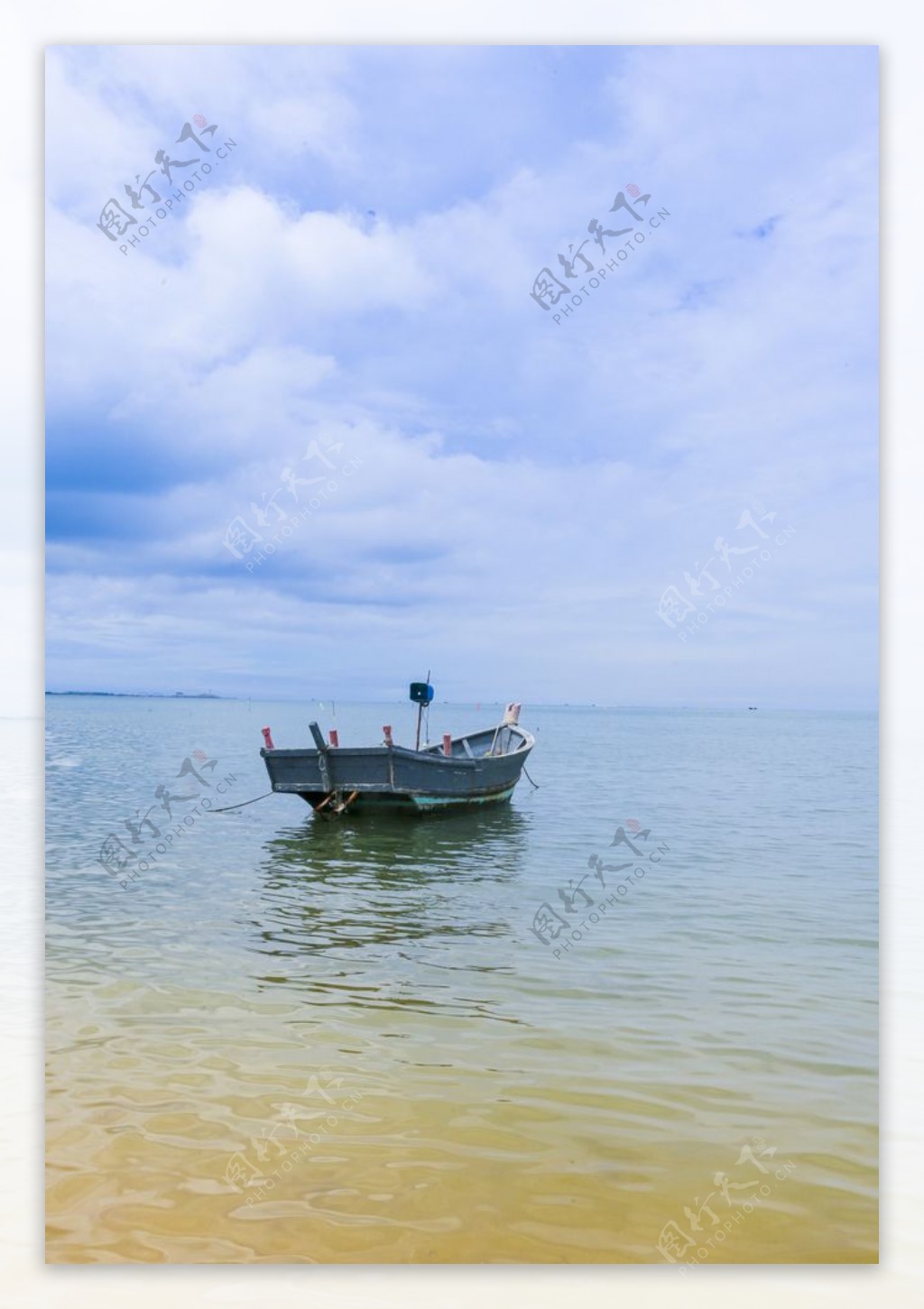 海边小船