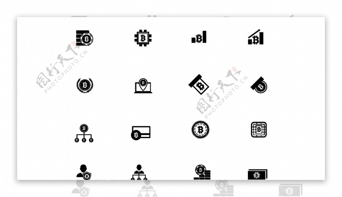 Bit币图标UI标志标识标示图片