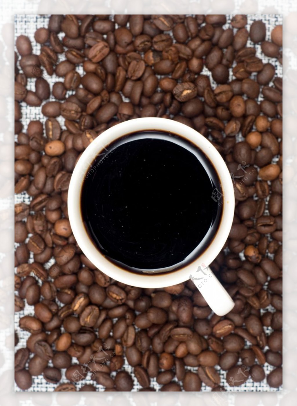 咖啡和咖啡豆