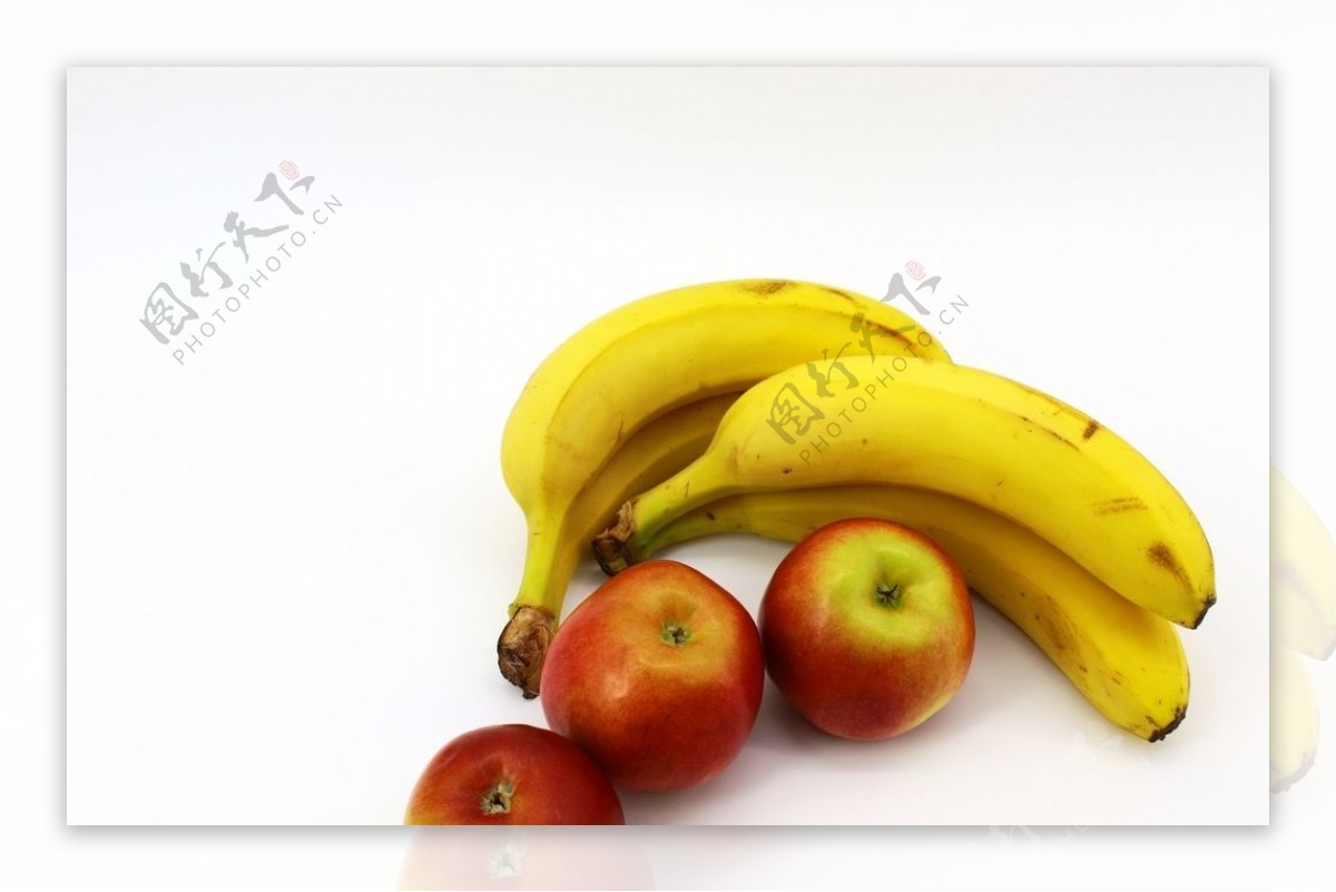 香蕉和苹果矢量素材免费下载(图片编号:4029258)-六图网