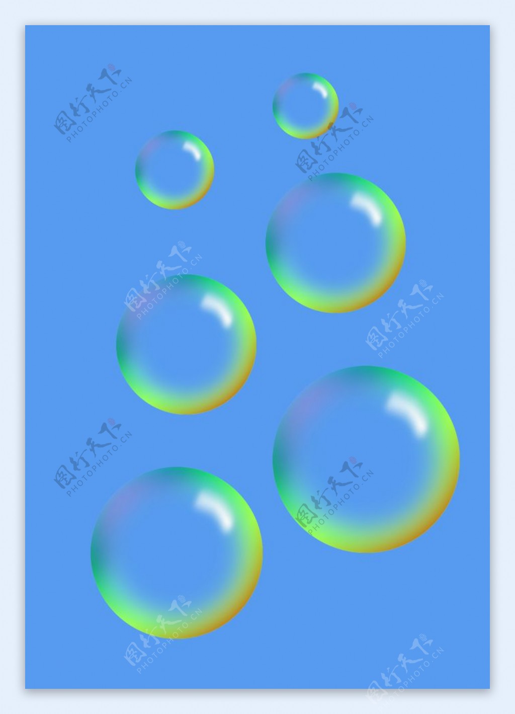气泡素材图片
