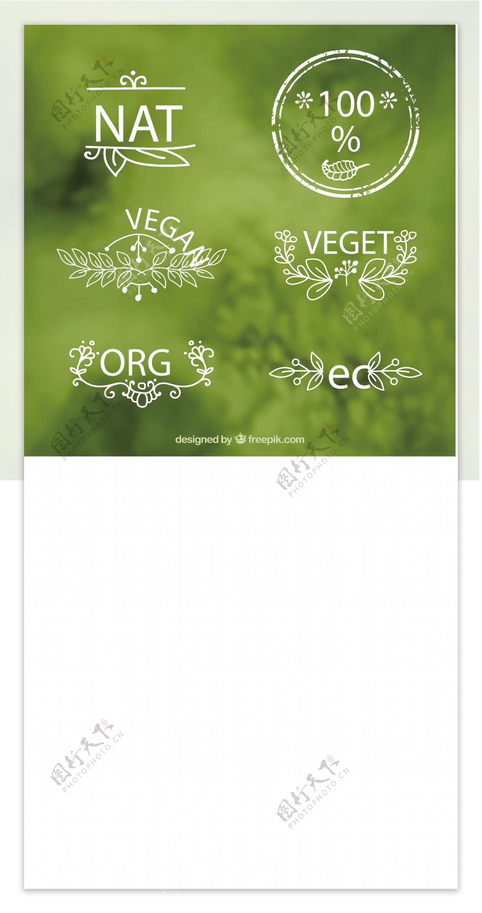 生态食品标签图片