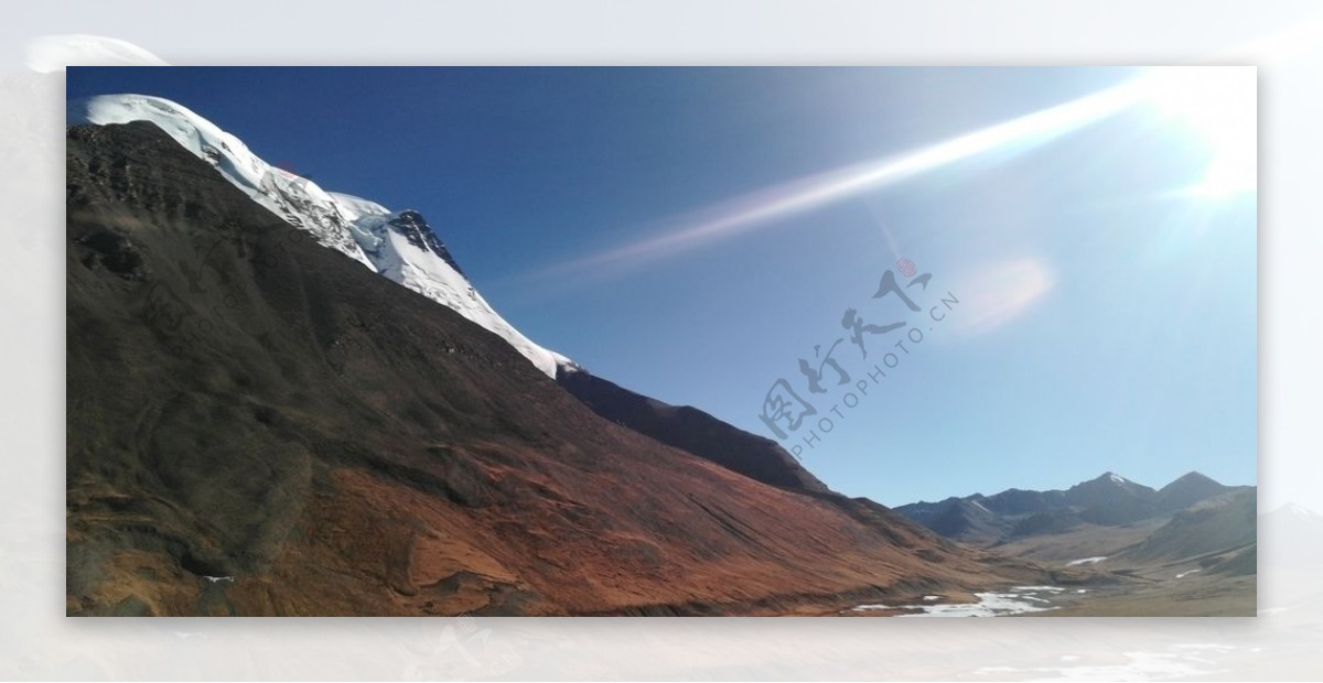 雪山风光图片